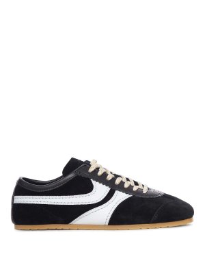 DRIES VAN NOTEN: sneakers - Sneakers In Pelle E Camoscio Bicolore