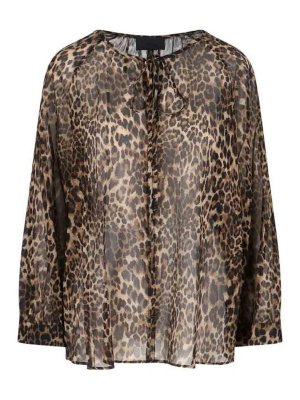 NILI LOTAN: ブラウス - ブラウス - ブラウン