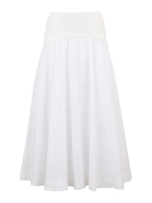 JONATHAN SIMKHAI: Knee length skirts & Midi - Ovie Midi Skirt