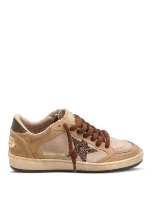 GOLDEN GOOSE: trainers - Ball Suede Sneakers