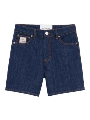 AMI PARIS: Shorts - Shorts - Azul