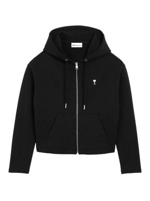 AMI PARIS: Sudaderas y suéteres - Sudadera - Negro