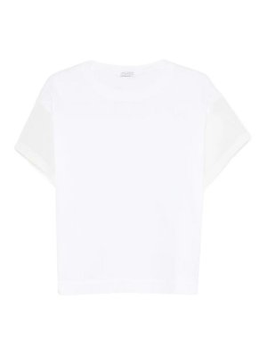 BRUNELLO CUCINELLI: T-shirts - T-Shirt - Weiß