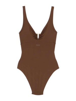 FISICO: one-piece - Metallic Detail Swim Suit