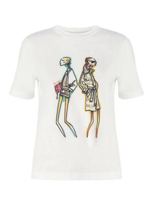 MISSONI: Camisetas - Camiseta - Blanco
