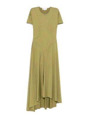 VICTORIA BECKHAM: short dresses - Short Sleeve Dress