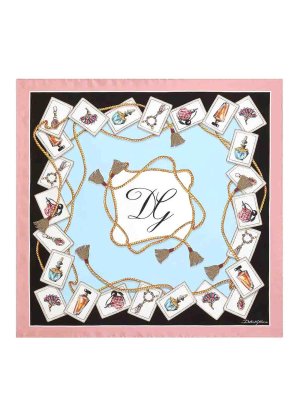 DOLCE & GABBANA: ストール＆ショール - ストール/ショール - ライトブルー