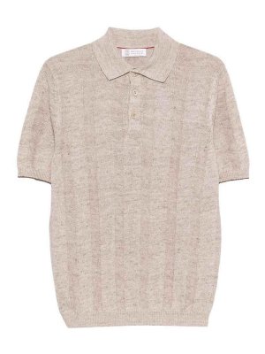 BRUNELLO CUCINELLI: Polos - Polo - Beis