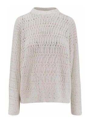 BRUNELLO CUCINELLI: Pull col rond - Pull Col Rond - Beige