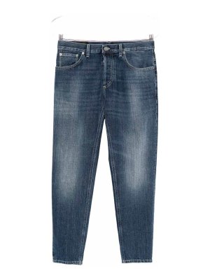 DONDUP: jeans dritti, a sigaretta - Jeans Blu