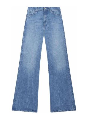 DONDUP: Pantalons casual - Pantalons Décontractés - Bleu
