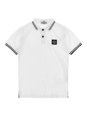 STONE ISLAND: Polos - Polo - Blanco