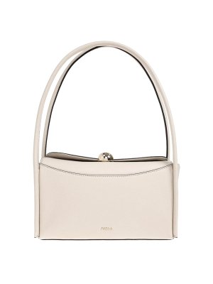 FURLA: shoulder bags - Nicole Medium Leather Shoulder Bag