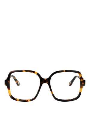 CHLOE': 眼鏡 - 眼鏡 - ブラウン