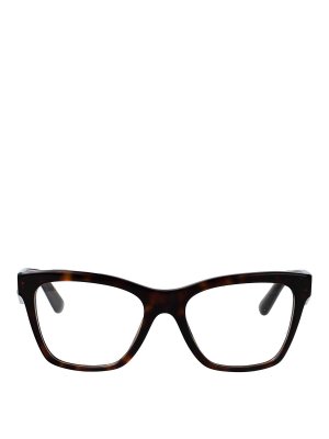 DOLCE & GABBANA: 眼鏡 - 眼鏡 - ブラウン