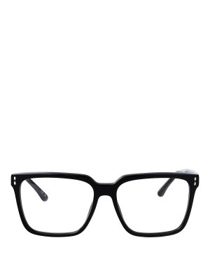 ISABEL MARANT: 眼鏡 - 眼鏡 - 黒