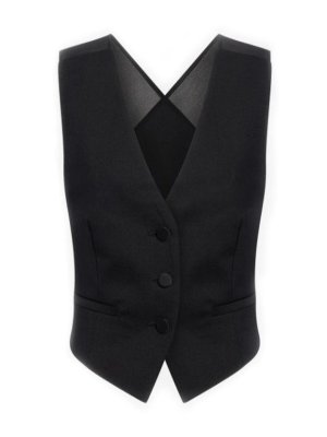 DONDUP: Westen - Weste - Schwarz