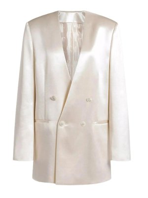ALBERTA FERRETTI: Vestes de cost.mes
 - Blazer - Blanc