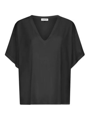 DONDUP: T-shirts - T-Shirt - Schwarz