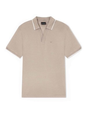 EMPORIO ARMANI: Polos  - Polo - Marron Clair