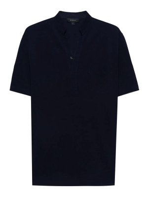 SEASE: ポロシャツ - ポロシャツ - ダークブルー