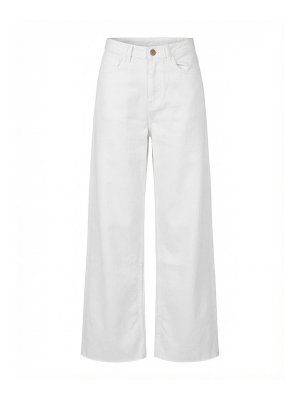 3X1: casual trousers - `Hellen` Wide Leg Pants