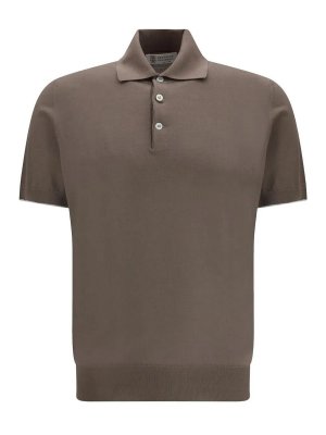BRUNELLO CUCINELLI: polo shirts - Lightweight Knit Polo