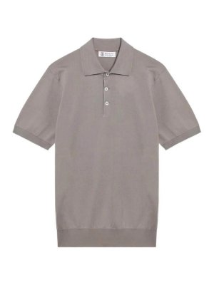 BRUNELLO CUCINELLI: polo shirts - Lightweight Knit Polo