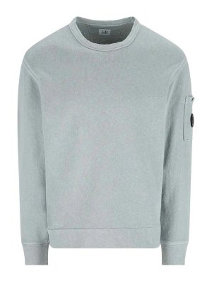 C.P. COMPANY: Sweatshirts & Pulls - Sweat-Shirts - Bleu