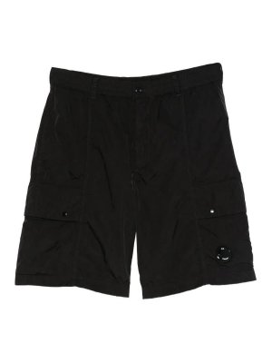 C.P. COMPANY: Hosen Shorts - Shorts - Schwarz