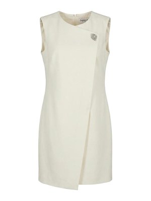 CHIARA BONI LA PETITE ROBE: Vestidos cortos - Vestido Corto - Crema