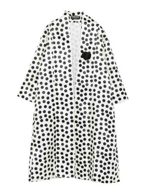 CHIARA BONI LA PETITE ROBE: Knielange Mäntel - Knielanger Mantel - Weiß