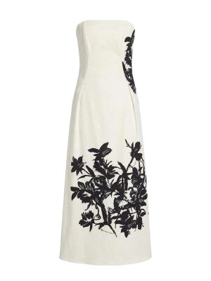 CRIDA: Maxikleider - Maxikleid - Weiß