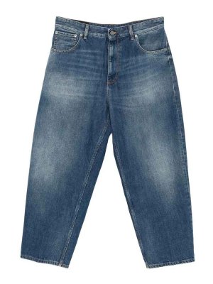 DONDUP: ストレートジーンズ - ストレートジーンズ - ブルー