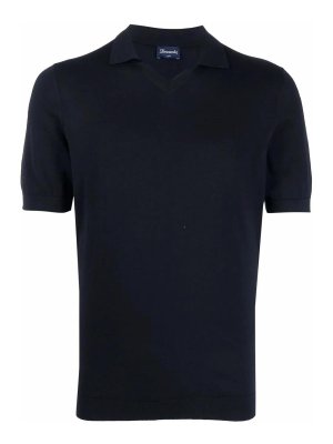 DRUMOHR: ポロシャツ - ポロシャツ - ダークブルー