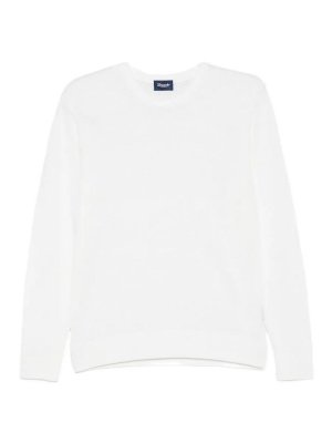 DRUMOHR: クルーネック - クルーネック - 白