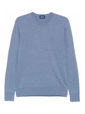 DRUMOHR: Pull col rond - Pull Col Rond - Bleu