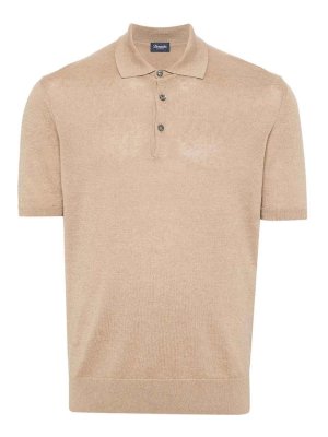 DRUMOHR: polo shirts - Buttoned Polo With Logo
