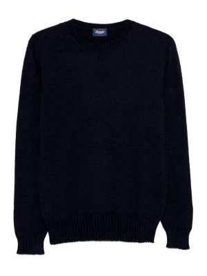 DRUMOHR: Pull col rond - Pull Col Rond - Bleu