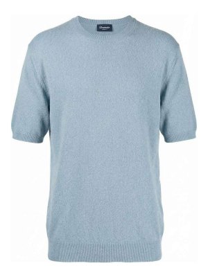 DRUMOHR: スウェット＆セーター - スウェットシャツ/セーター - ブルー