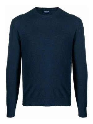 DRUMOHR: Sweatshirts & Sweaters - Long Sleeve Crew-Neck Logo Sweater