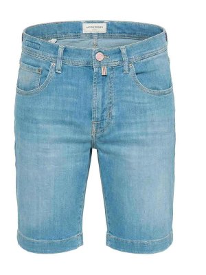 JACOB COHEN: pantaloni shorts - Bermuda 5 tasche slim fit `Nicolas`