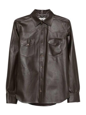 Kired: シャツ - シャツ - ダークブラウン