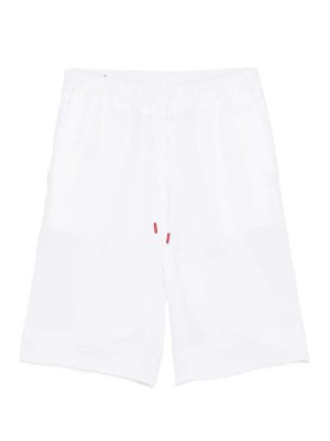 KITON: トラウザーショーツ - ショートパンツ - 白