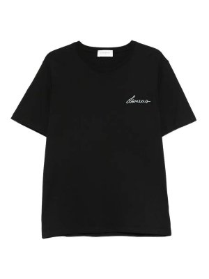 LANEUS: T-shirts - T-Shirt - Noir