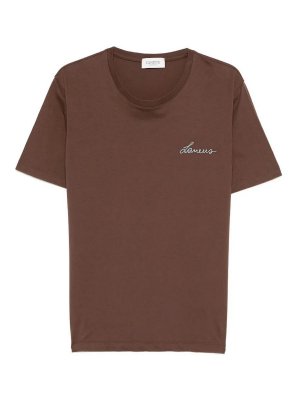 LANEUS: T-shirts - T-Shirt - Braun