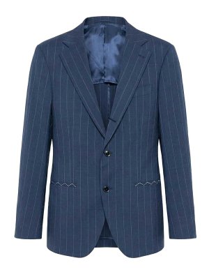 LUIGI BIANCHI MANTOVA: Sudaderas y suéteres - Sudadera - Azul