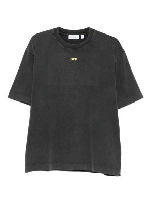OFF-WHITE: t-shirts - `Fallen Angel Skate` Short Sleeve T-Shirt
