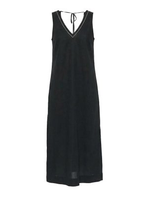 PESERICO: ニーレングスドレス - 膝丈ドレス - ブルー