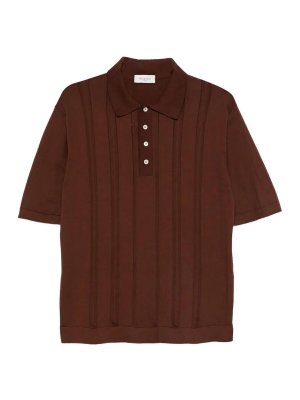 PIACENZA 1733: Polos  - Polo - Marron Foncé